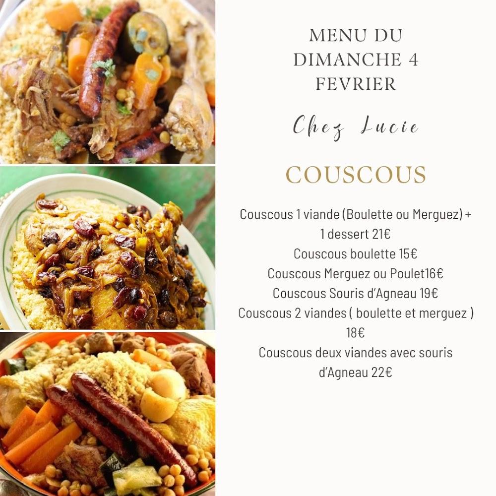Chez Lucie - Menu Image 1
